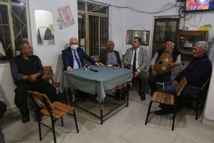 BAŞKAN DEVECİLER’İN KÖY ZİYARETLERİ DEVAM EDİYOR