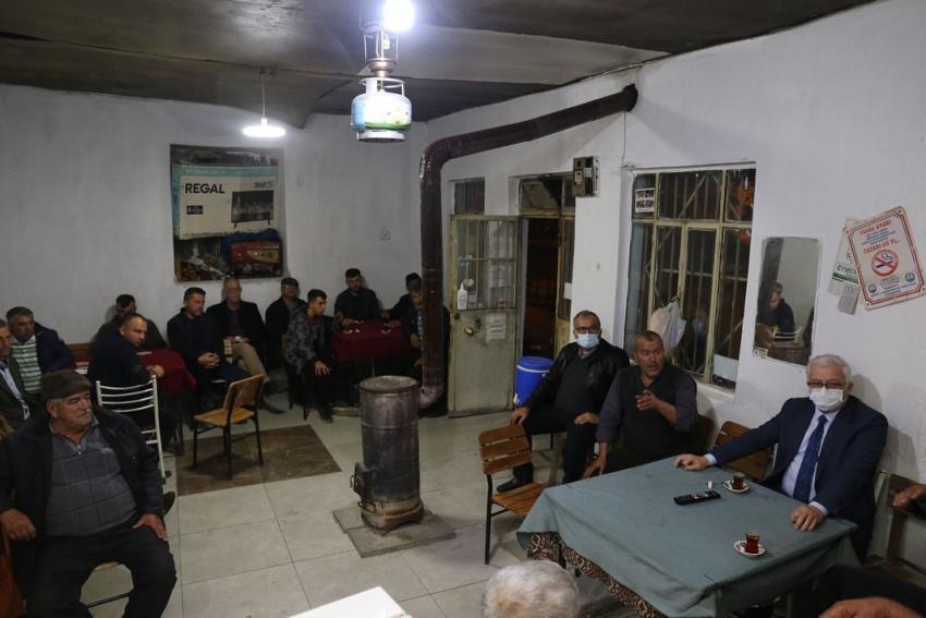 BAŞKAN DEVECİLER’İN KÖY ZİYARETLERİ DEVAM EDİYOR