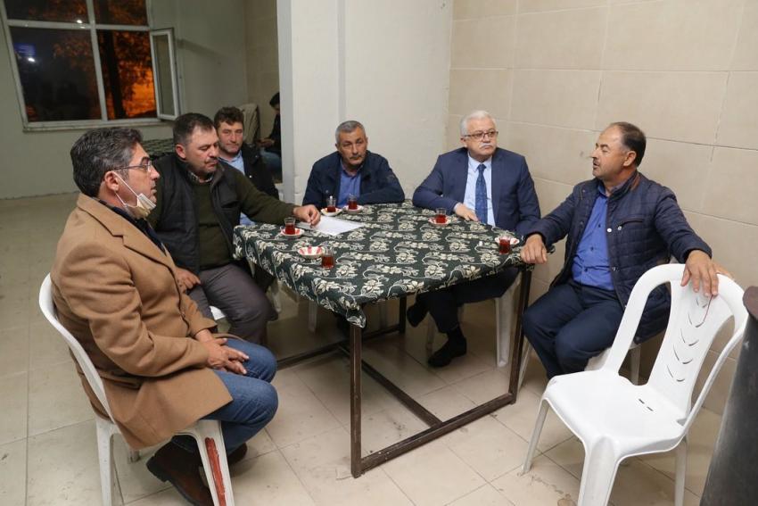 BAŞKAN DEVECİLER’İN KÖY ZİYARETLERİ DEVAM EDİYOR