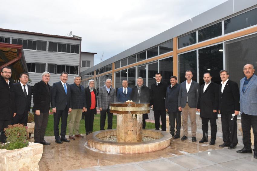 AK PARTI GENEL BAŞKAN VEKILI BINALI YILDIRIM BIGADIÇ’TE