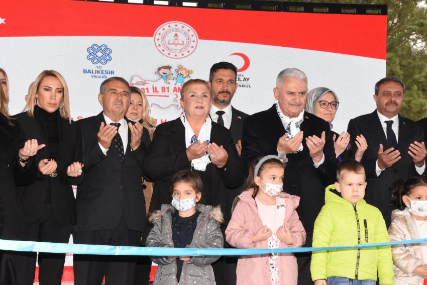 AK PARTI GENEL BAŞKAN VEKILI BINALI YILDIRIM BIGADIÇ’TE