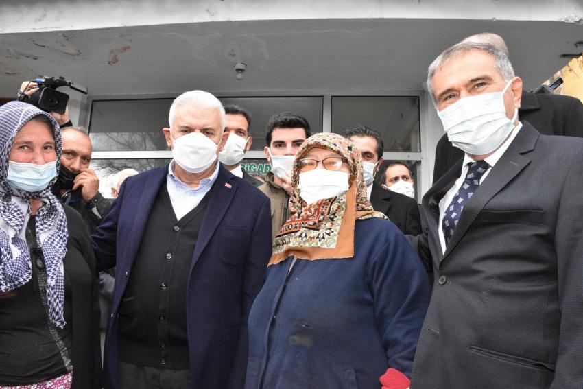 AK PARTI GENEL BAŞKAN VEKILI BINALI YILDIRIM BIGADIÇ’TE