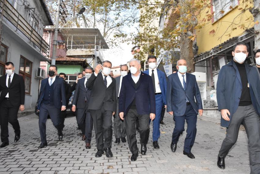 AK PARTI GENEL BAŞKAN VEKILI BINALI YILDIRIM BIGADIÇ’TE