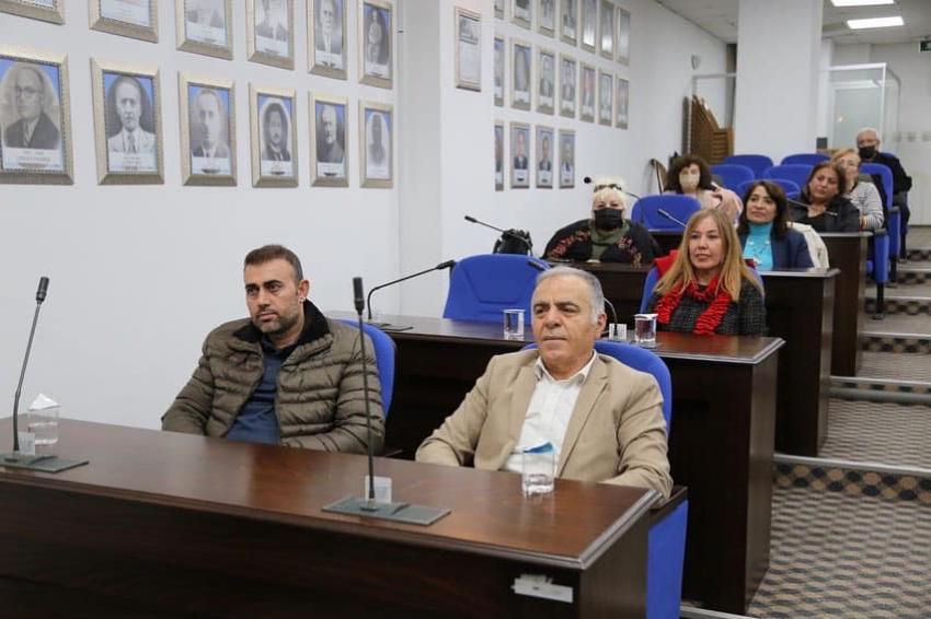 CHP EDREMIT İLÇE BAŞKANLIĞI  ''AILE DESTEKLERI SIGORTASI'' HAKKINDA SUNUM GERÇEKLEŞTIRDI