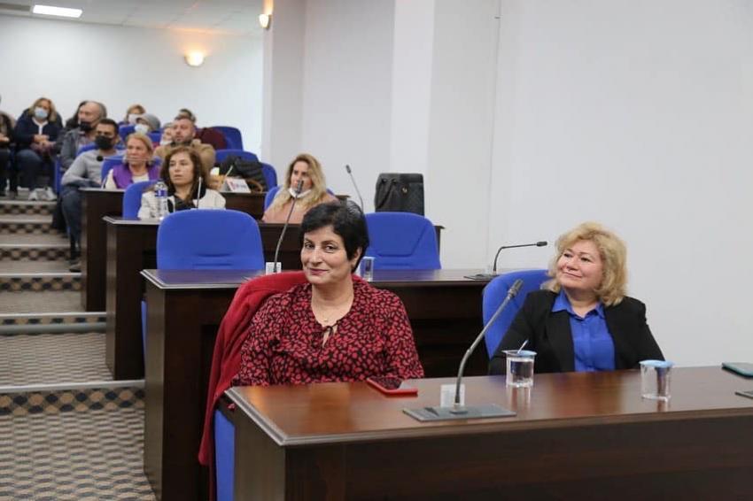 CHP EDREMIT İLÇE BAŞKANLIĞI  ''AILE DESTEKLERI SIGORTASI'' HAKKINDA SUNUM GERÇEKLEŞTIRDI