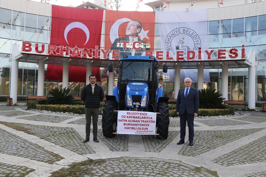 BURHANIYE BELEDIYESI ARAÇ FILOSU GÜÇLENIYOR