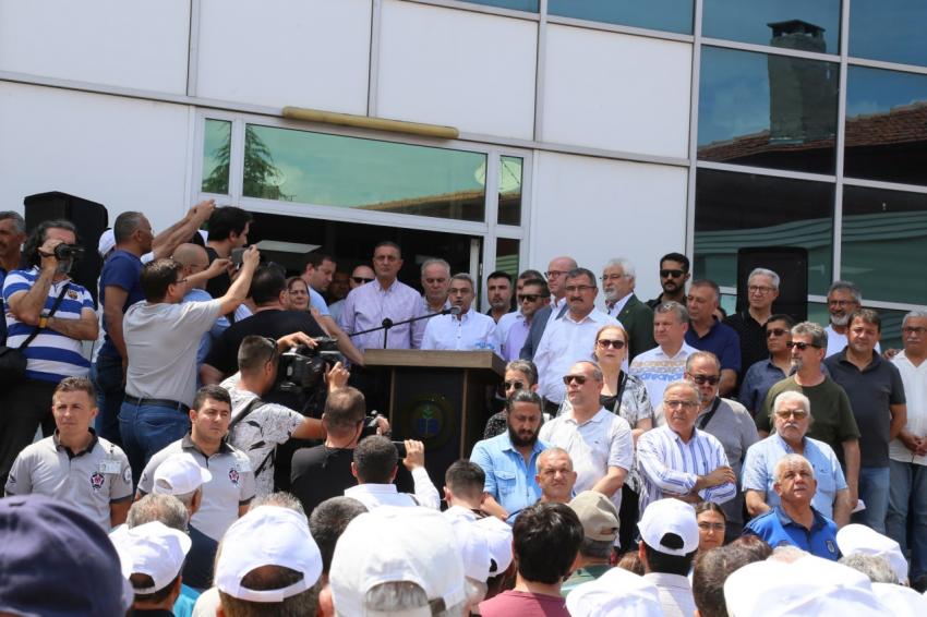 BAŞKAN ARSLAN'A YAPILAN SALDIRIYA KARŞI KINAMA VE BASIN AÇIKLAMASI