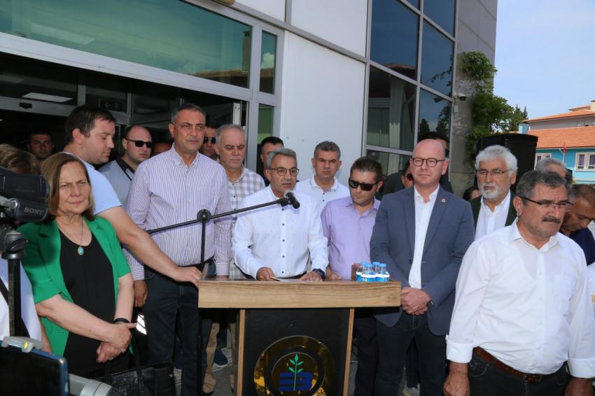 BAŞKAN ARSLAN'A YAPILAN SALDIRIYA KARŞI KINAMA VE BASIN AÇIKLAMASI