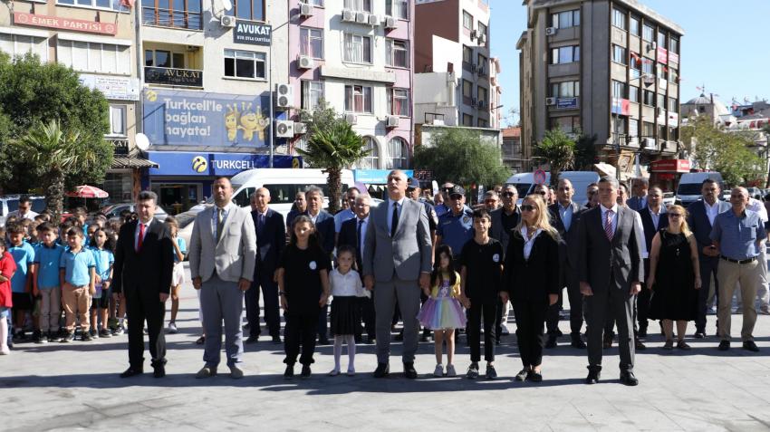 İLKÖĞRETİM HAFTASI BURHANİYE’DE DÜZENLENEN TÖRENLE KUTLANDI