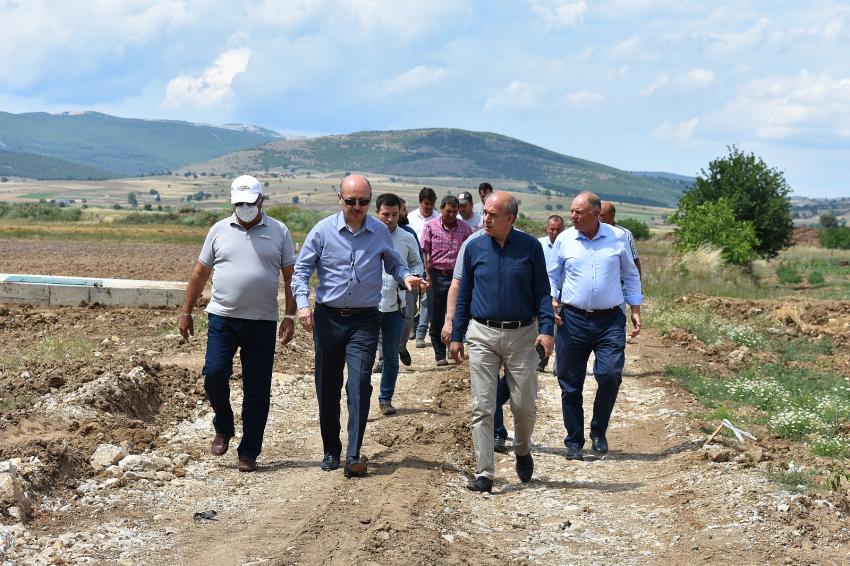 Ardıçtepe Barajı 4. Kısım Sulaması Tamamlandı