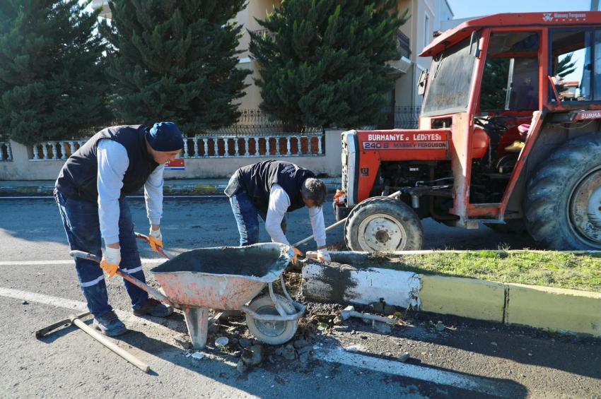 BURHANİYE'DE ÇALIŞMALAR TİTİZLİKLE SÜRDÜRÜLÜYOR