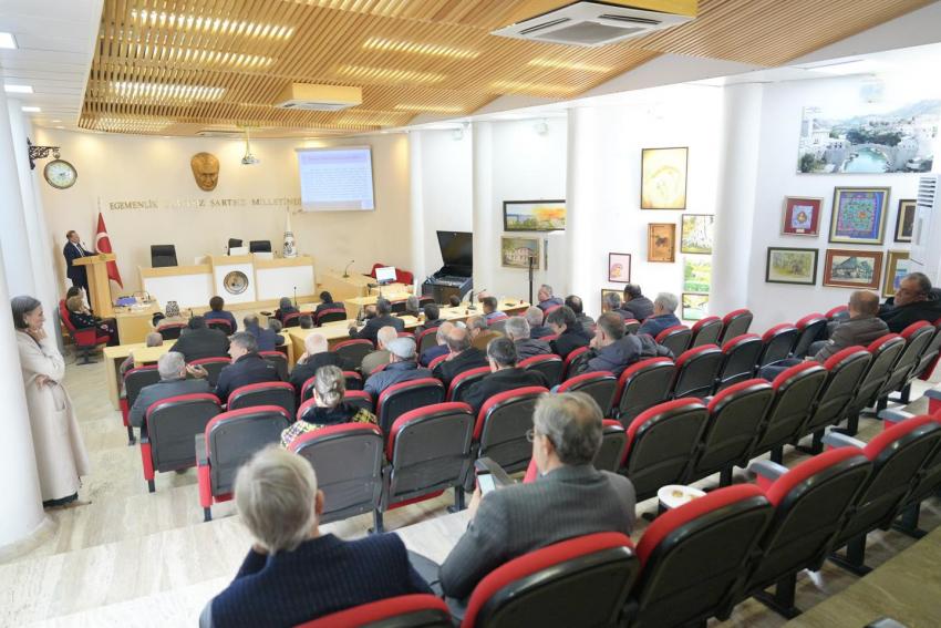 BURHANİYE'DE EMLAK VERGİSİ TAKDİR KOMİSYONU  TOPLANTISI GERÇEKLEŞTİRİLDİ