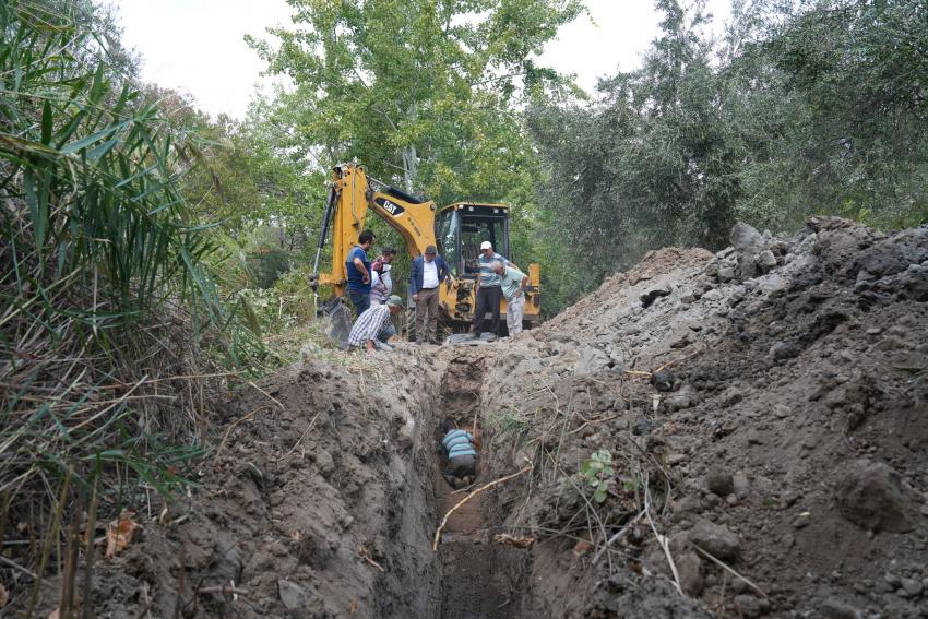 BÖREZLİ MAHALLESİ'NİN İÇME SUYU SORUNU ÇÖZÜLDÜ