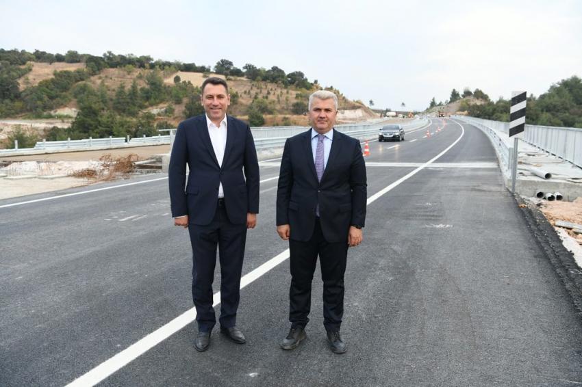 DURSUNBEY YOLU NAİPLER VİYADÜĞÜ KULLANIMA AÇILDI