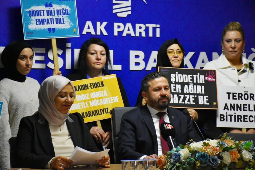 KADINA YÖNELİK ŞİDDETE KARŞI ULUSLARARASI MÜCADELE GÜNÜ BASIN AÇIKLAMASI