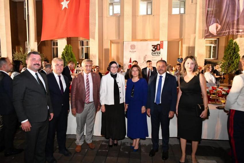 30 AĞUSTOS ZAFER BAYRAMI RESEPSIYONU DÜZENLENDI