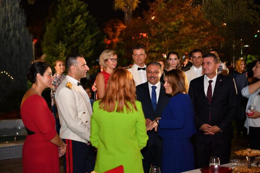 30 AĞUSTOS ZAFER BAYRAMI RESEPSIYONU DÜZENLENDI