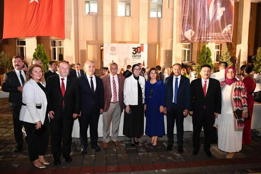 30 AĞUSTOS ZAFER BAYRAMI RESEPSIYONU DÜZENLENDI
