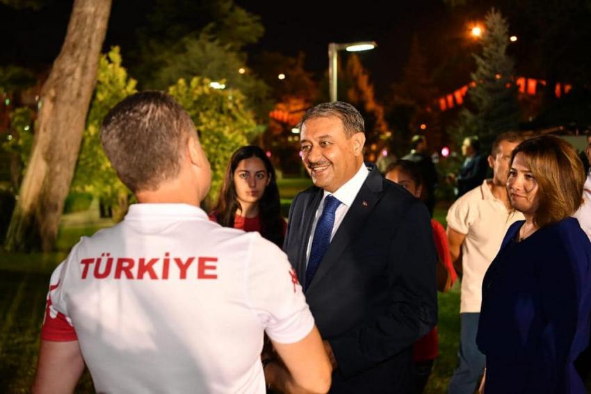 30 AĞUSTOS ZAFER BAYRAMI RESEPSIYONU DÜZENLENDI