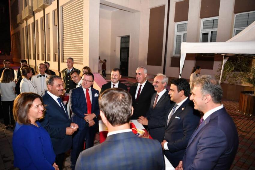 30 AĞUSTOS ZAFER BAYRAMI RESEPSIYONU DÜZENLENDI