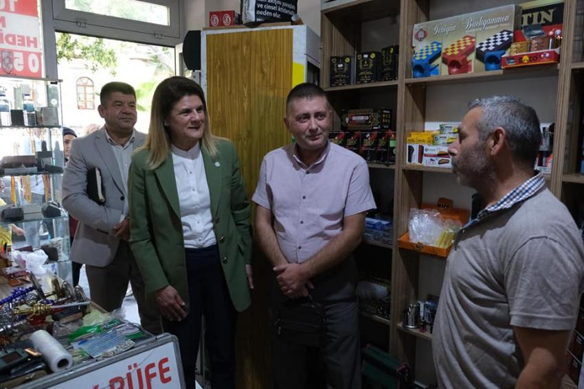 URAL EDREMIT'TE ESNAF ZIYARETINDE