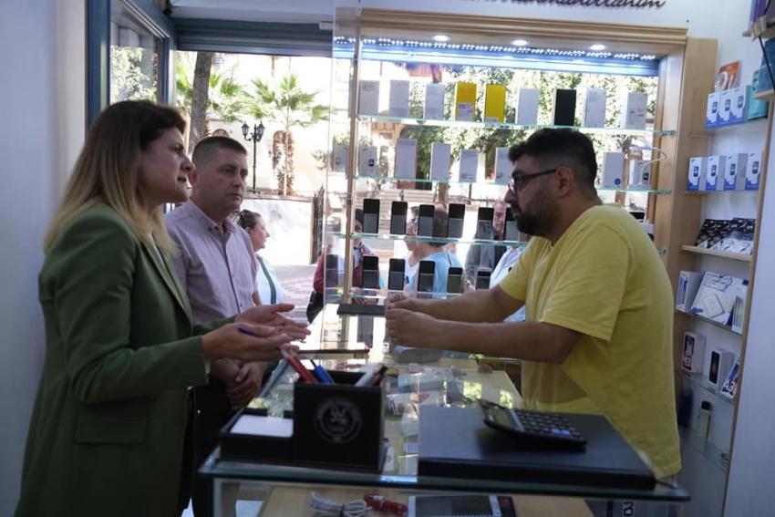 URAL EDREMIT'TE ESNAF ZIYARETINDE