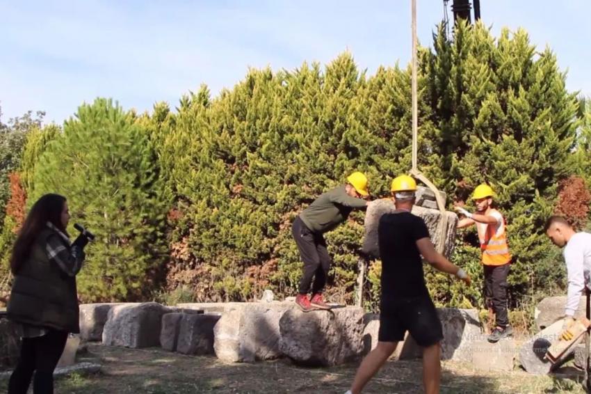 ANTIK MIMARI PARÇALAR 30 YIL SONRA YENIDEN ÖREN’DE