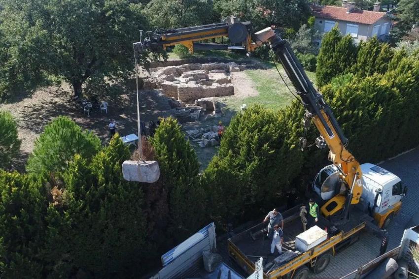 ANTIK MIMARI PARÇALAR 30 YIL SONRA YENIDEN ÖREN’DE