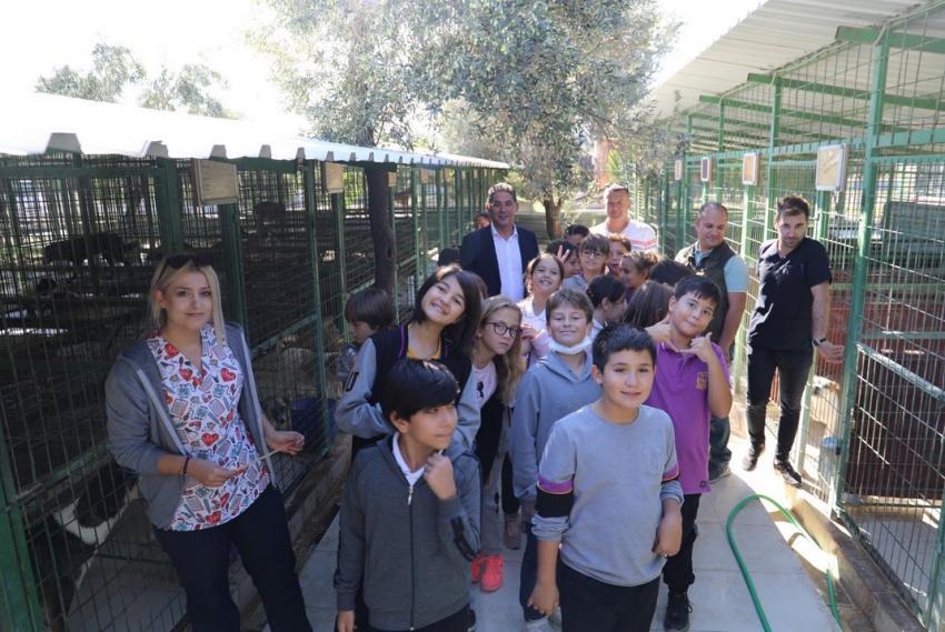 4 EKIM HAYVANLARI KORUMA GÜNÜ’NDE MINIKLERDEN ANLAMLI ZIYARET