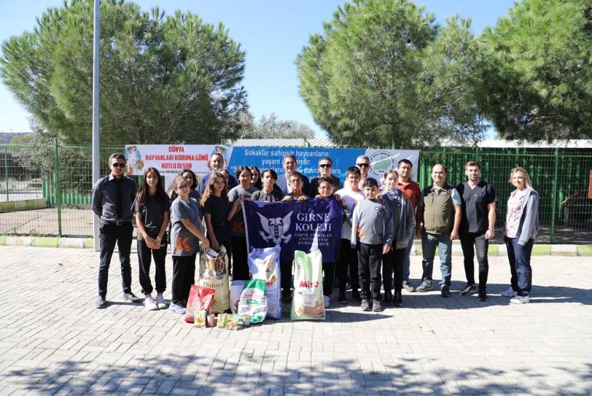 4 EKIM HAYVANLARI KORUMA GÜNÜ’NDE MINIKLERDEN ANLAMLI ZIYARET