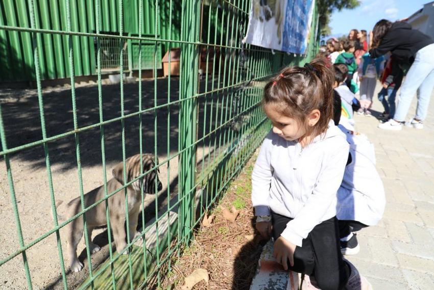 4 EKIM HAYVANLARI KORUMA GÜNÜ’NDE MINIKLERDEN ANLAMLI ZIYARET