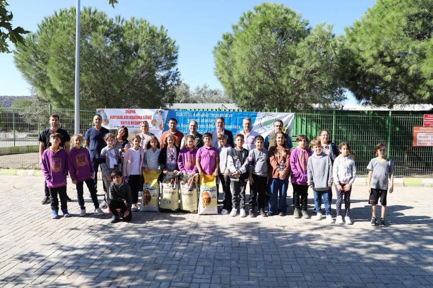 4 EKIM HAYVANLARI KORUMA GÜNÜ’NDE MINIKLERDEN ANLAMLI ZIYARET