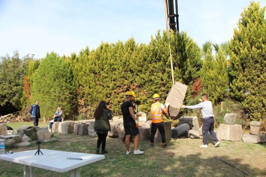 ANTIK MIMARI PARÇALAR 30 YIL SONRA YENIDEN ÖREN’DE