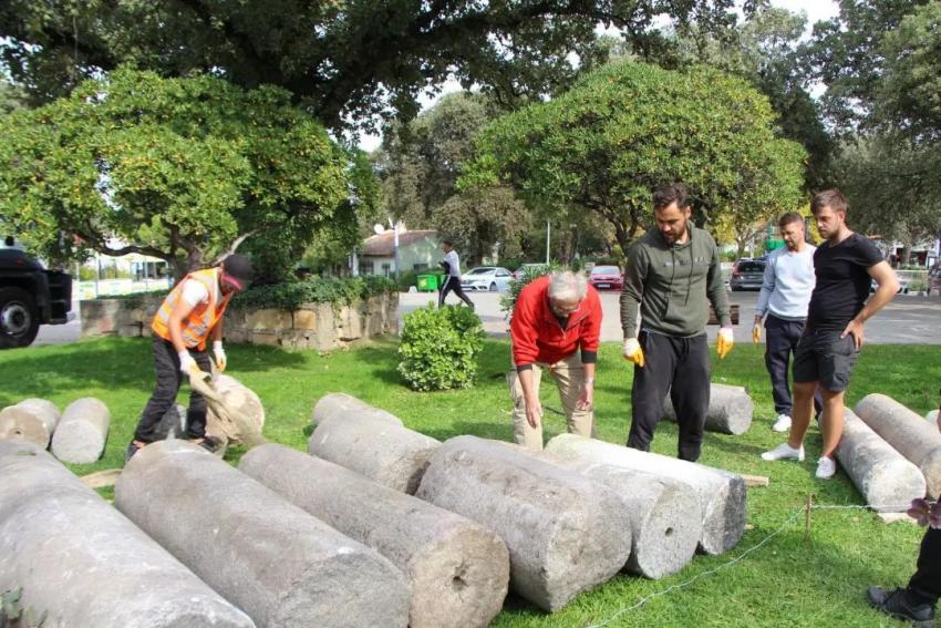 ANTIK MIMARI PARÇALAR 30 YIL SONRA YENIDEN ÖREN’DE