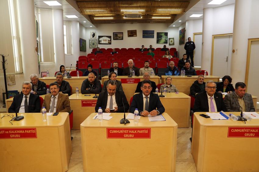 BURHANIYE BELEDIYESI MART MECLISINDE GÜNDEM DEPREM OLDU