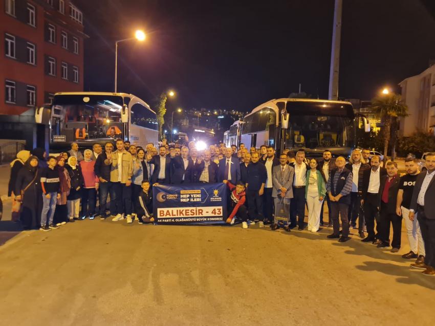 KARESİLİLERİN ERDOĞAN SEVGİSİ, ANKARA’ya TAŞTI…