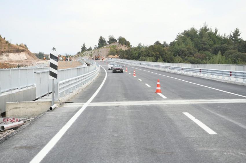 DURSUNBEY YOLU NAİPLER VİYADÜĞÜ KULLANIMA AÇILDI