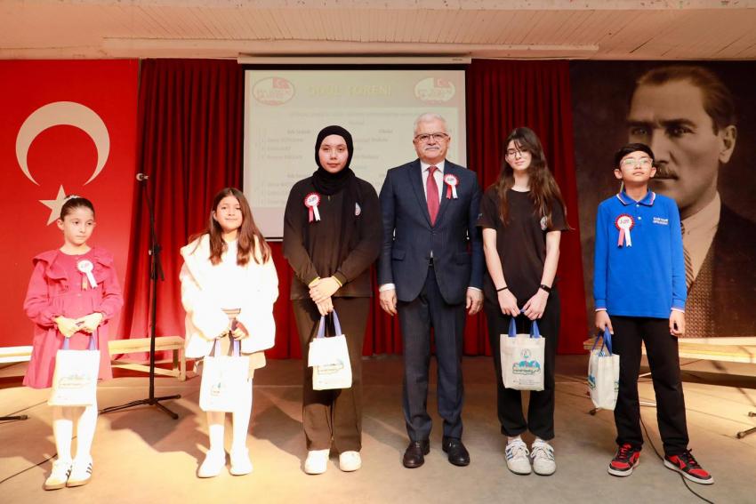 İSTİKLAL MARŞI’NIN KABULÜ BURHANİYE’DE KUTLANDI