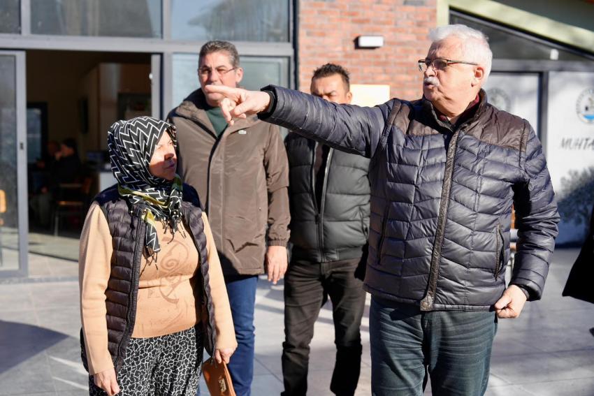 BAŞKAN DEVECİLER'DEN BÖREZLİ MAHALLESİ’NE ZİYARET