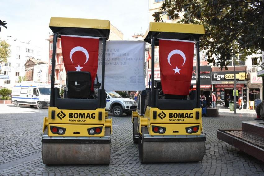 EDREMİT BELEDİYESİ ARAÇ FİLOSUNU GENİŞLETİYOR