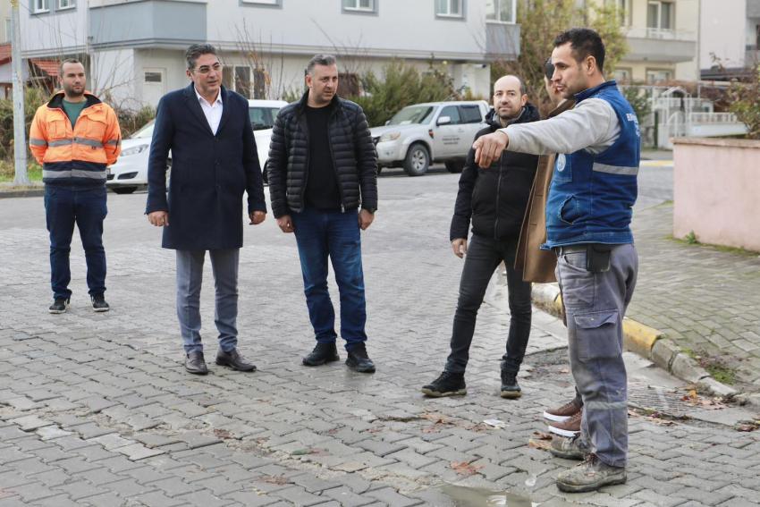 BURHANİYE'DE YAĞMUR SUYU HATLARINDA DETAYLI İNCELEME