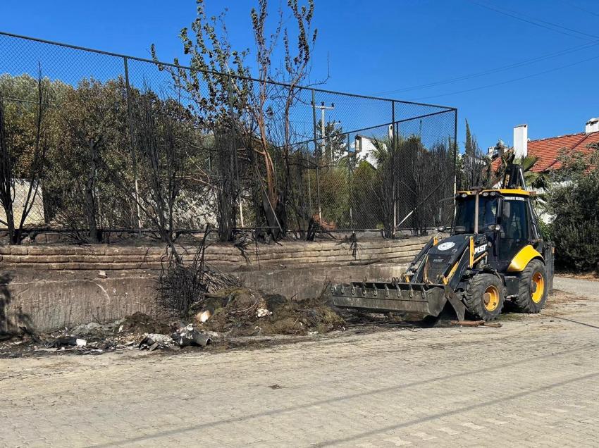 YANGIN BÖLGESİ KONTROL ALTINDA