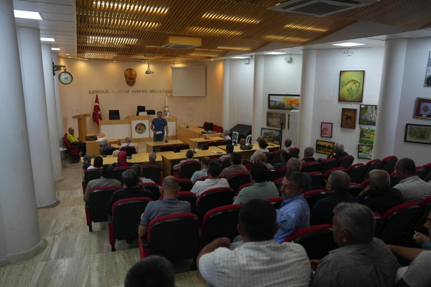 BURHANİYE TARIMSAL KALKINMA KOOPERATİFİ, MUHTARLARLA BULUŞTU