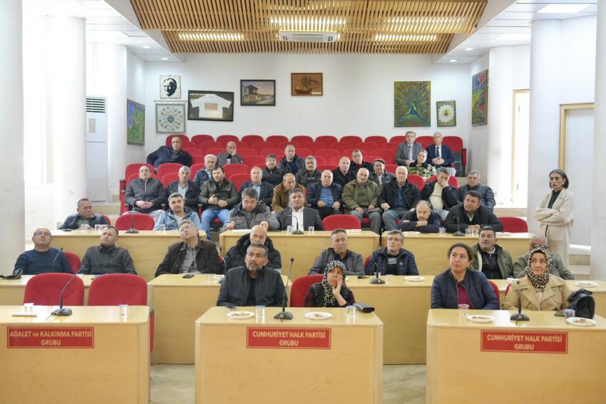 BURHANİYE'DE EMLAK VERGİSİ TAKDİR KOMİSYONU  TOPLANTISI GERÇEKLEŞTİRİLDİ