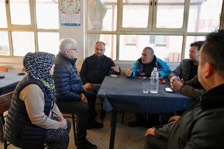 BAŞKAN DEVECİLER'DEN BÖREZLİ MAHALLESİ’NE ZİYARET