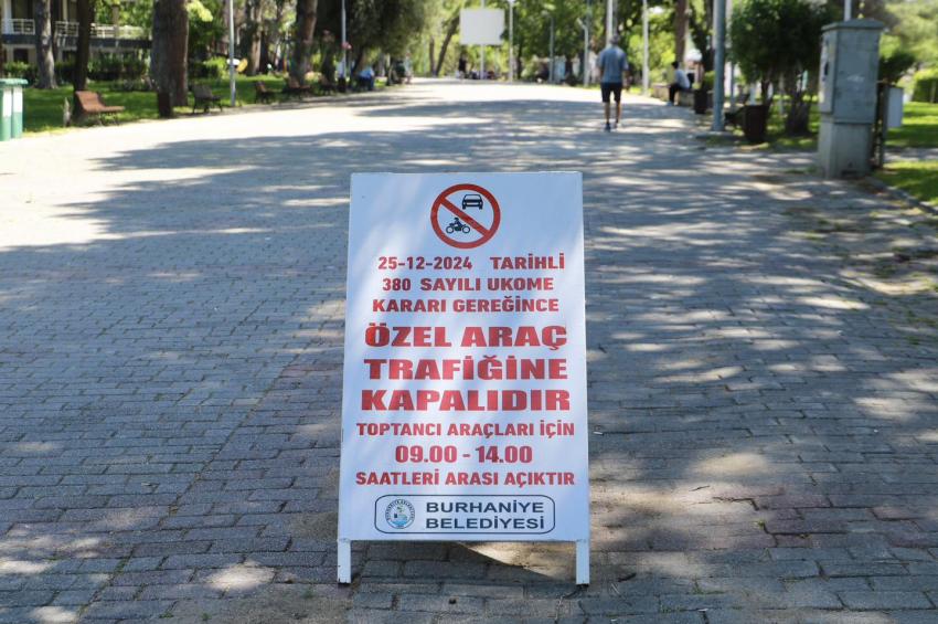 BURHANİYE BELEDİYESİ ZABITA TRAFİK EKİPLERİNDEN SIKI DENETİM