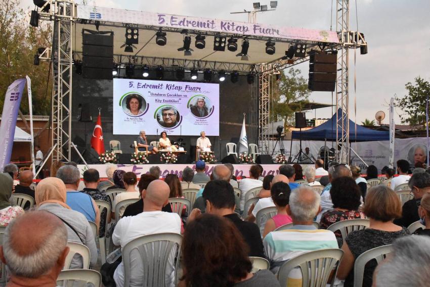 5. EDREMIT KITAP FUARI’NDA İKI GÜN GERIDE KALDI