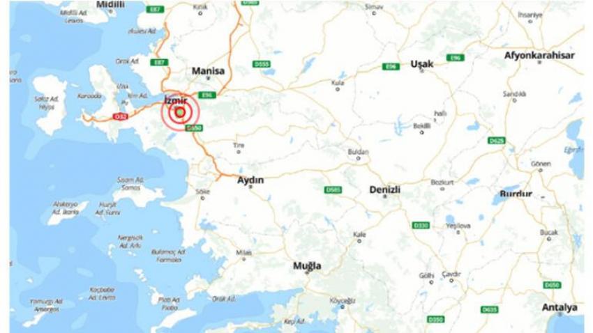 İZMIR'DE 4.9'LUK DEPREM!