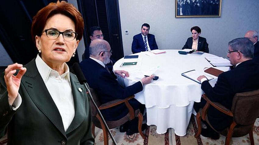 MERAL AKŞENER ALTILI MASAYI TERK ETTI