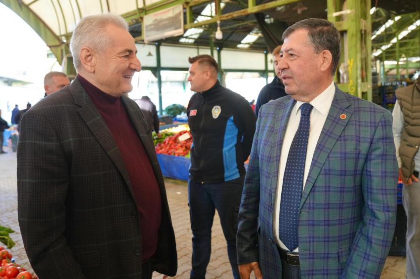 BURHANİYE BELEDİYESİ, VATANDAŞININ VE ESNAFININ YANINDA